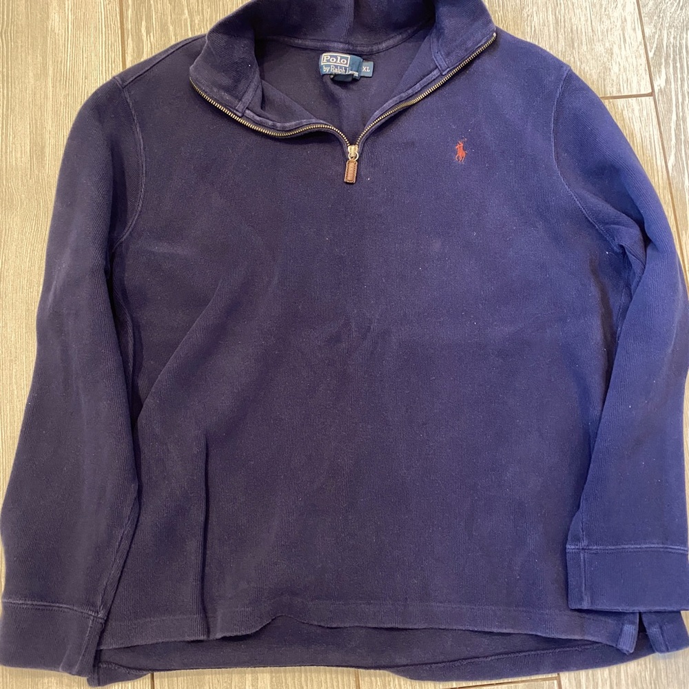 Ralph Lauren polo 1/4zip pullover sweater